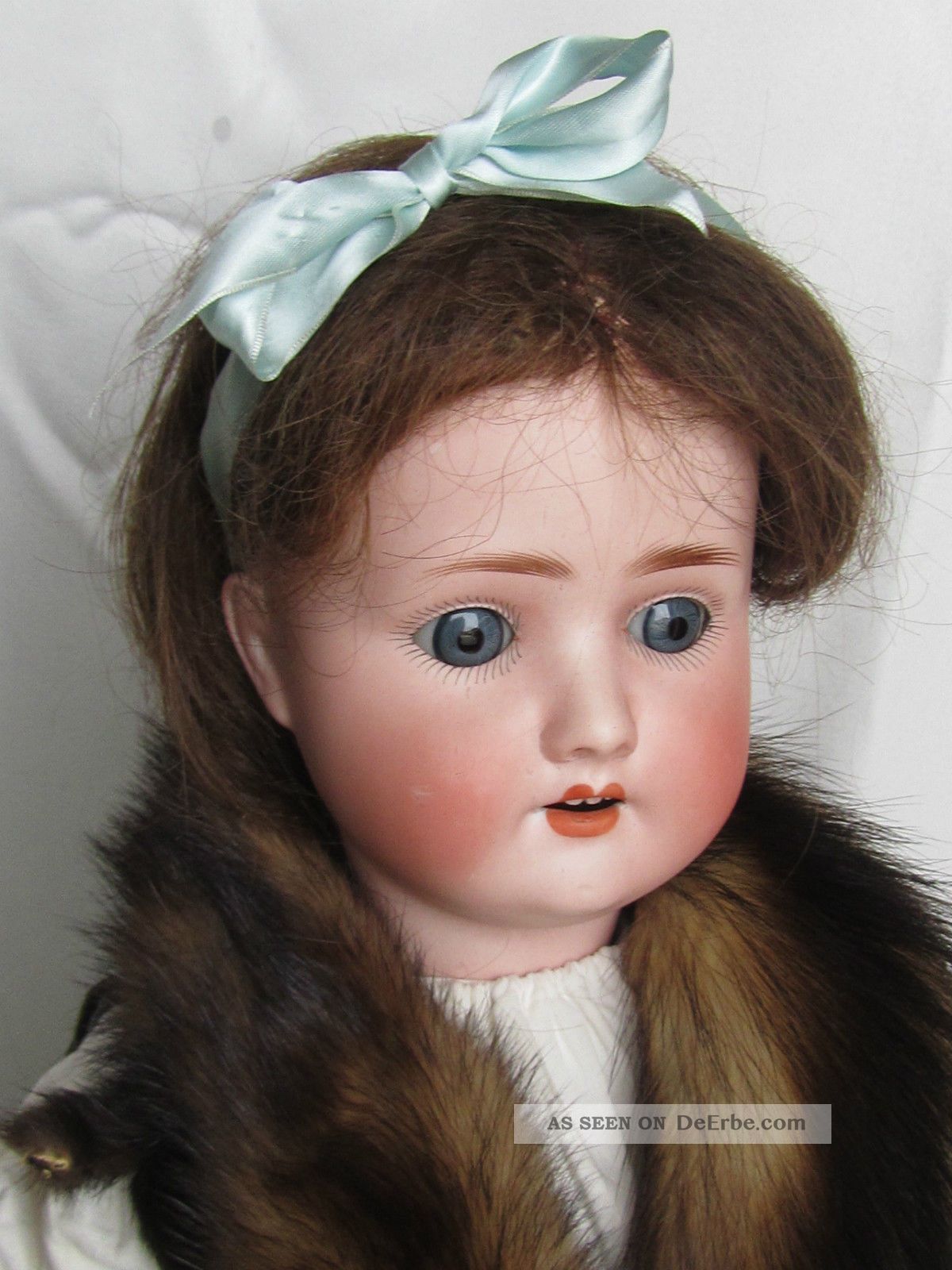 Porzellankopfpuppe 62 Cm Porzellan Puppe Sh Pb 1909 5 1/2 SchÖnau & Hoffmeister Porzellankopfpuppen Bild
