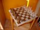 Wunderschönes.  Schachspiel A.  Onyx Mit Figuren Sowie Spielsteinen Für Z.  B.  Dame Gefertigt nach 1945 Bild 3