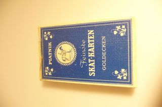 Antik Kartenspiel Skatkarte,  Piatnik No 218 Bild