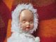 Wiegengehänge Baby Puppe Im Steckkissen,  Ca.  50er Jahre Puppen & Zubehör Bild 2