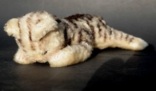 Steiff Katze Floppy 24 Cm Antik Mohair Cat Kitten Teddy Bear Plüschtier Bild