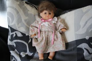 Zapf - Puppe - Sehr Süß - Ca.  23 Cm Groß - Mit Kleid Von Bork Puppenmoden Bild