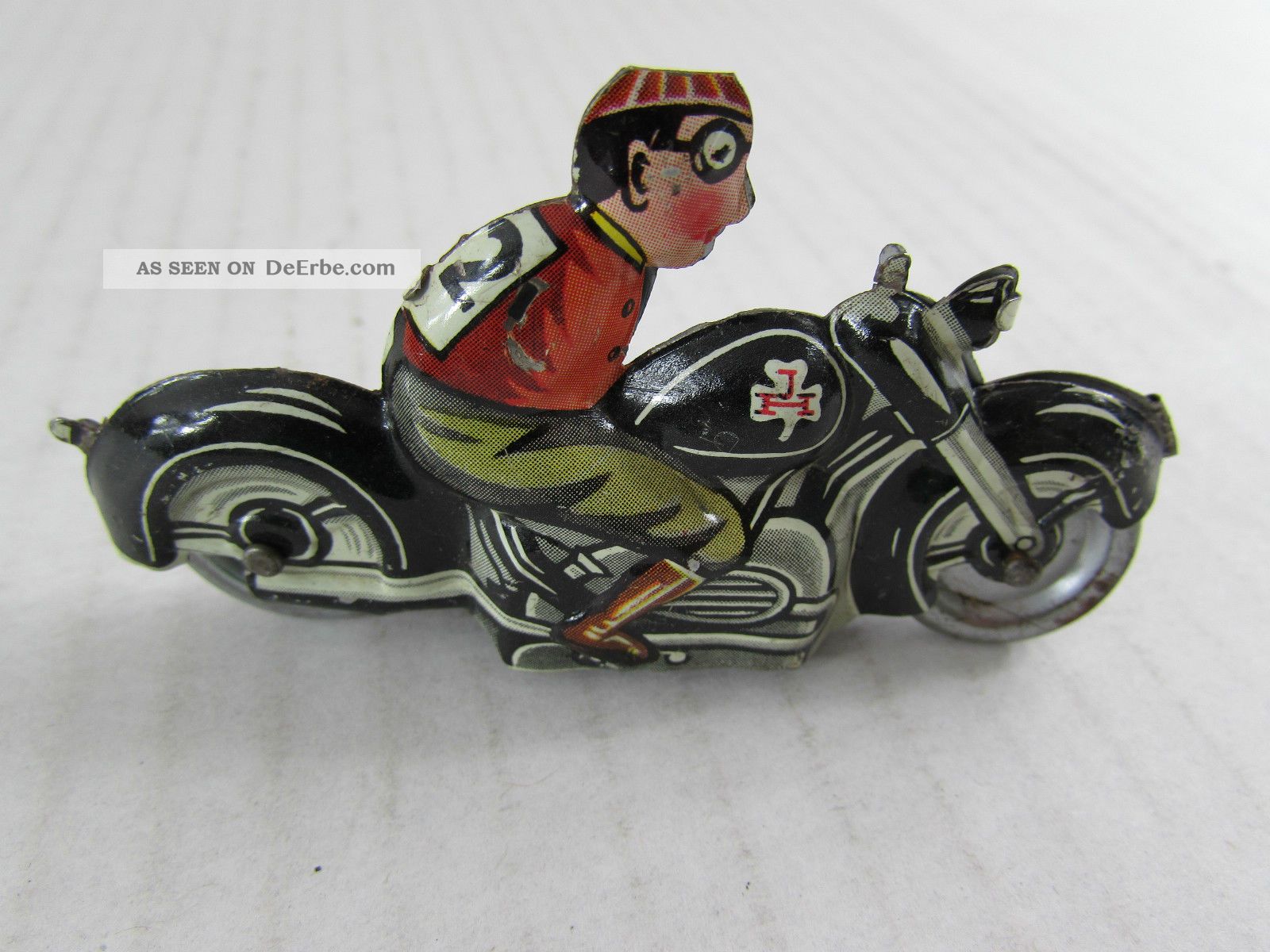 Blechspielzeug Motorad Original, gefertigt 1945-1970 Bild