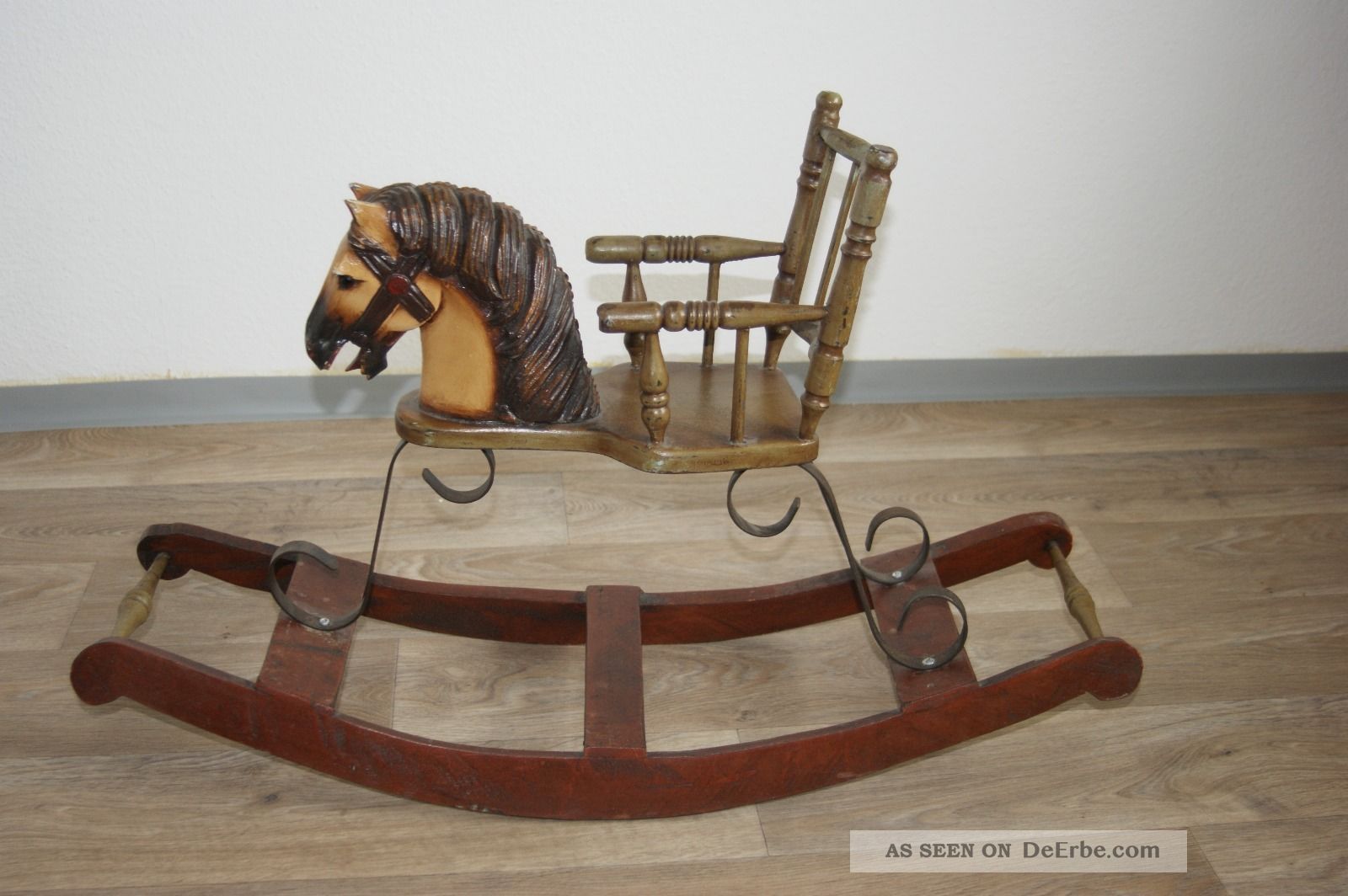 Holz Schaukelpferd Alt
