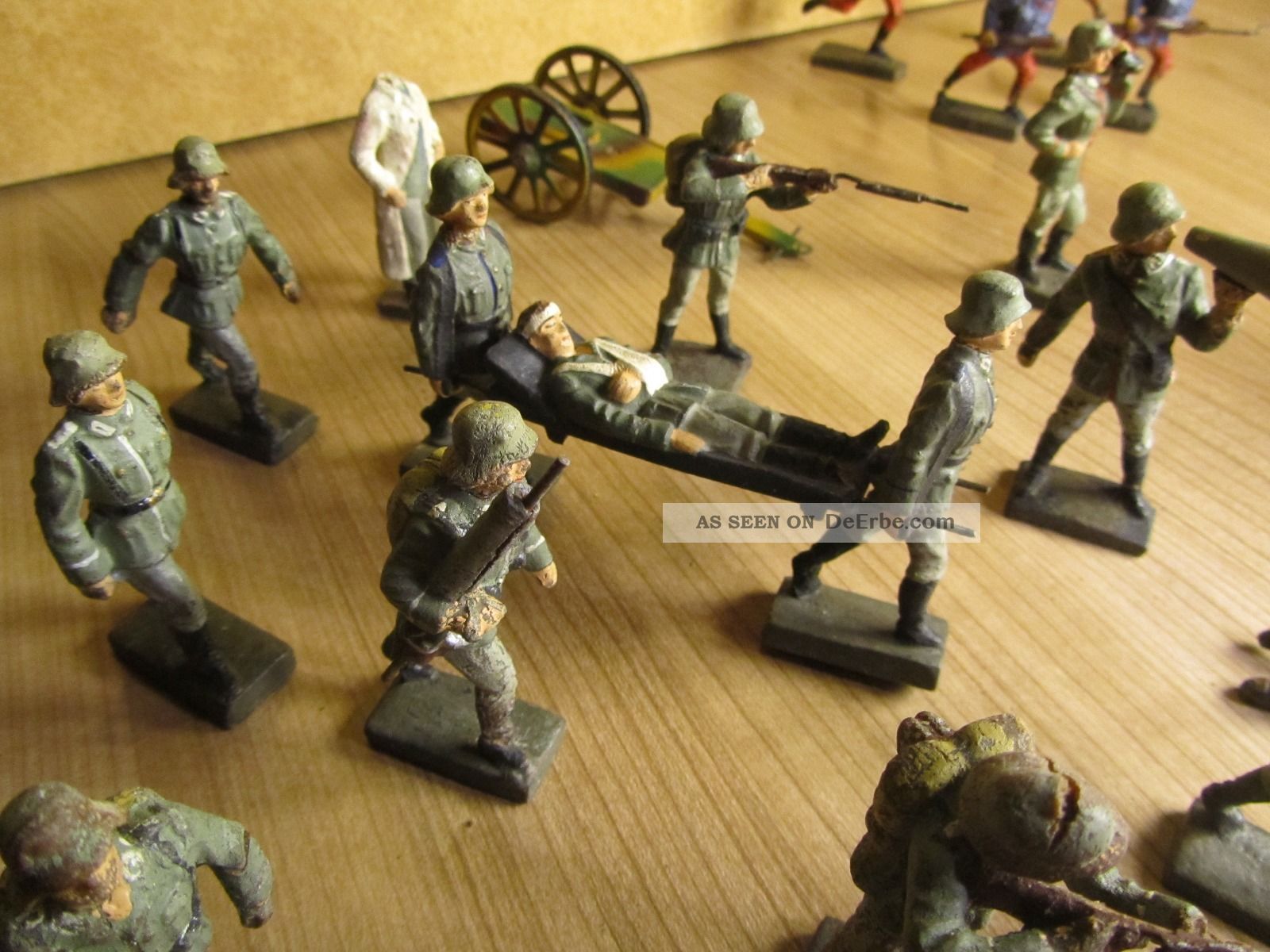 WW1 rare gros lot 5 soldats composition massesoldaten Elastolin LINEOL WW1 rare gros lot 5 soldats composition massesoldaten Elastolin LINEOL
