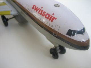 Dc10,  Dc 10 Boeing Blechflugzeug Mit Batterie Passagierflugzeug Swissair Bild