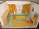 Antik Puppenhaus 50 - Ger Jahre Puppenmöbel Puppenstube Mit Beleuchtung Wohnzimmer Puppenstuben & -häuser Bild 5
