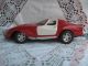 Shinsei Ferrari Custom Blech Rot - Weiß Lackiert Flügeltüren Fernbedienung Batteri Original, gefertigt 1945-1970 Bild 1