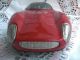Shinsei Ferrari Custom Blech Rot - Weiß Lackiert Flügeltüren Fernbedienung Batteri Original, gefertigt 1945-1970 Bild 2