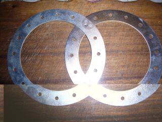 Trix - Metallbaukaste,  2 Gr.  Ringe,  11cm,  Verzinkt,  70erjahre,  Top - Erhalten,  Neuwertig Bild