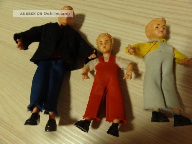 Schleich Biegepuppe 60er Jahre Puppenhaus Puppenstubenzubehör 