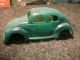 Alter Plastik Germany 60er Jahre Vw Käfer Kdf Beetle Marmoriert Original, gefertigt 1945-1970 Bild 1