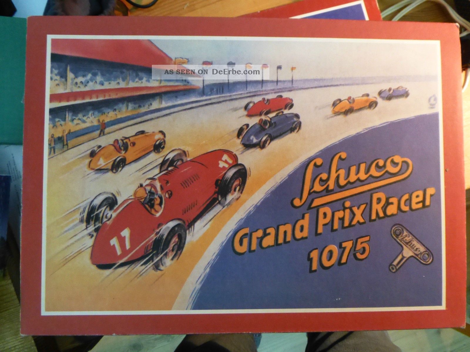 Schuco Grand Prix Racer,  Baukasten 1075,  Replika Original, gefertigt 1945-1970 Bild