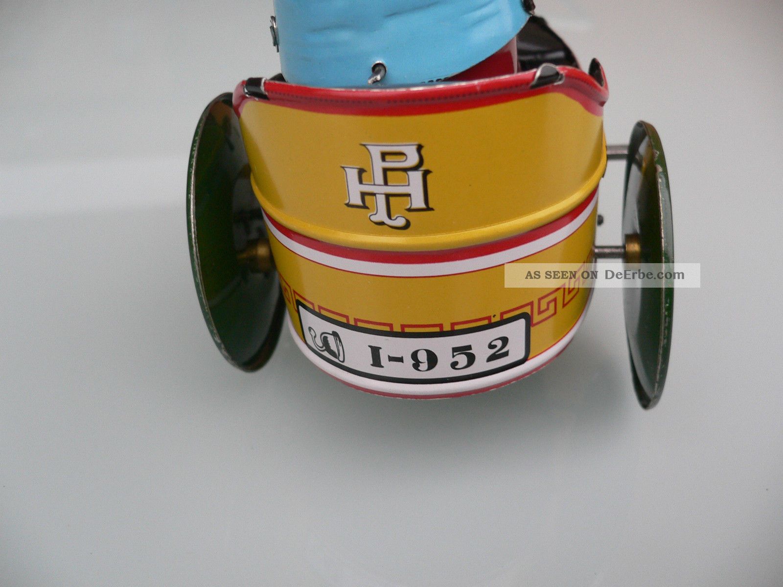 AYUNJIE Retro Aufziehspielzeug - Blech Dreirad Sammlerstück