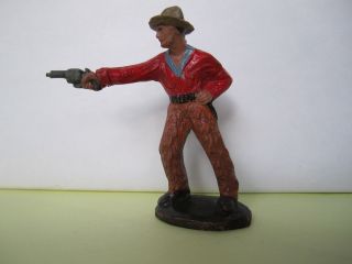 Masse Cowboy Stehend Mit Revolver Von Tipple Topple,  7 Cm. Bild