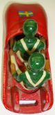 Hela - Bob - Zweierbob - Schweden - Gusseisen Original, gefertigt 1945-1970 Bild 2