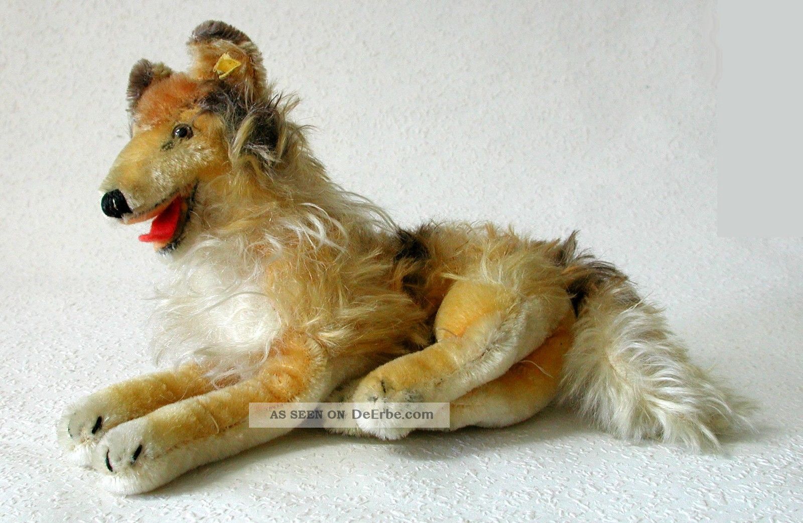 SchÖner Steiff Collie Kf 25 Cm 1965/67 Tiere Bild