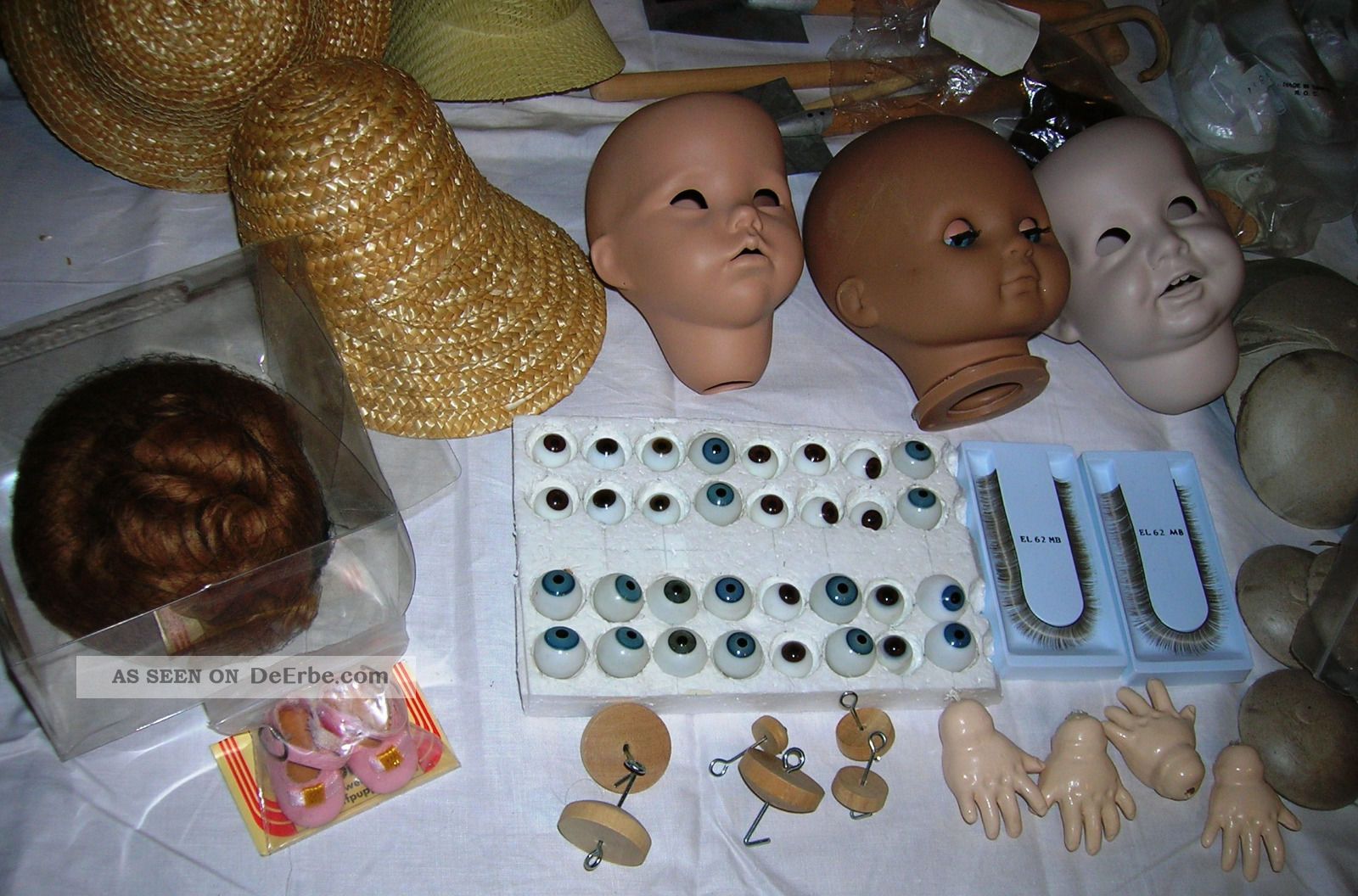 STOBOK Puppen Haar Werkzeug Set - 20-teiliges Reparatur-Set Für Puppenperücken