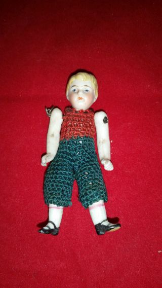Porzellanpuppe Glieder - Puppe Gerfertigt Vor 1945 Puppenhaus Bild