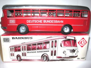 Cko Kellermann Nr.  441 Bahnbus Deutsche Bundesbahn Blech Bild