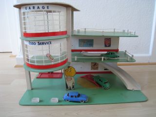 Depreux Parkhaus Nr.  320 Von 1961,  Parkgarage,  Esso,  Service Station,  Tankstelle Bild