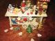 Verkaufstheke O.  Tisch (ca 1910) Mit Weihnachtsangebot,  Spielzeug Kaufmannsläden & Zubehör Bild 2