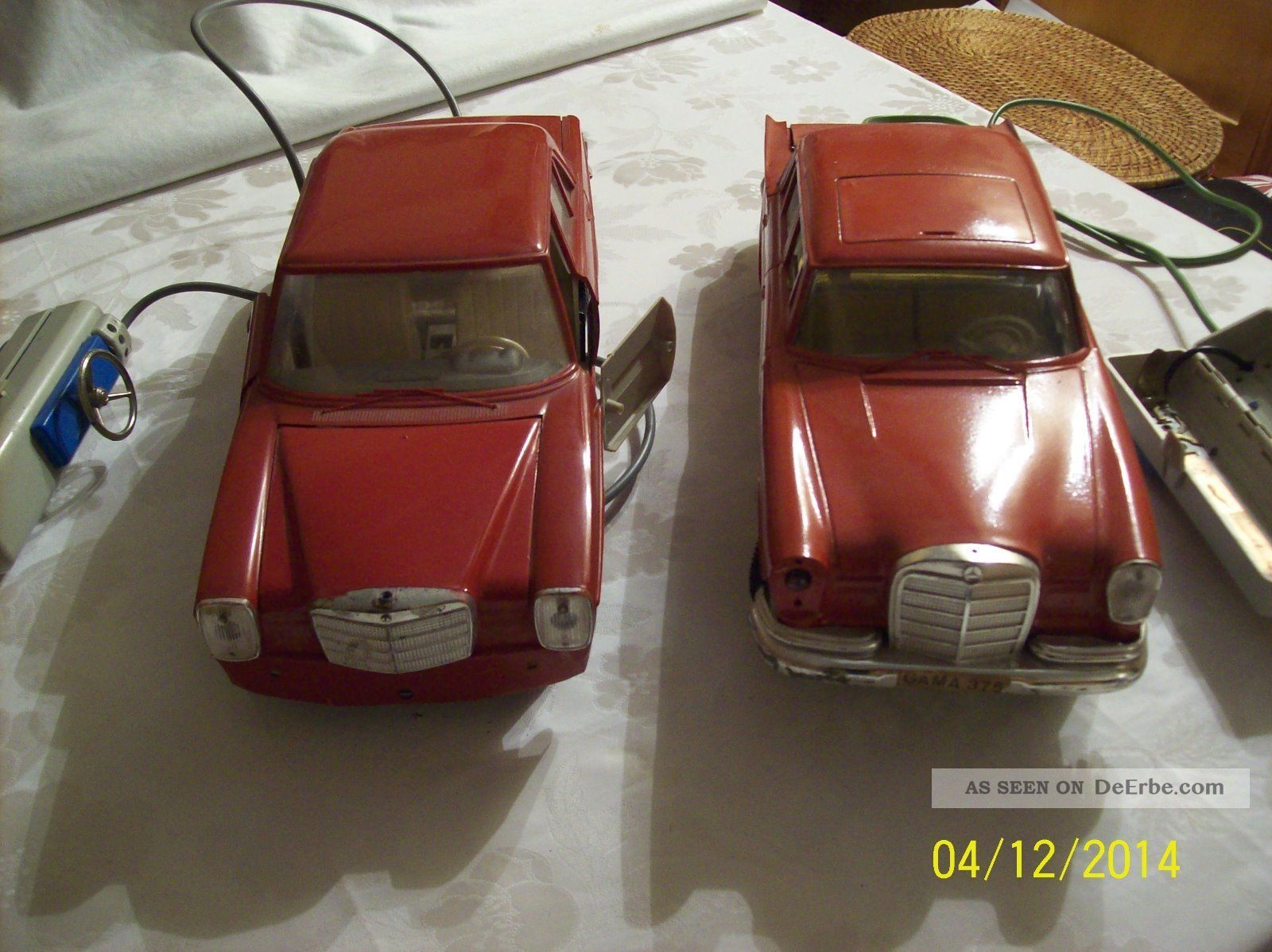 Gama Mercedes 375 Und 485 Fernlenkauto Original, gefertigt 1945-1970 Bild