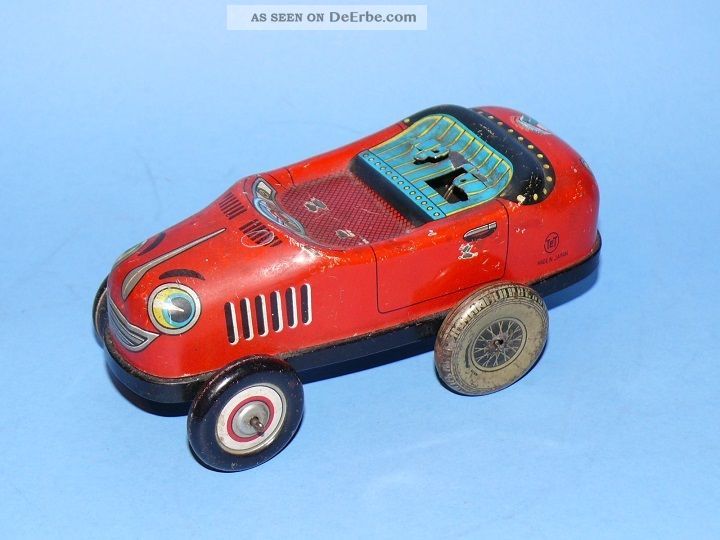 Blechspielzeug Clown Auto 50er Jahre Made In Japan Tet Japanspielzeug Original, gefertigt 1945-1970 Bild
