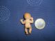 Niedliche Kleine Baby - Puppe Junge Aus Gummi 4,  3cm Für Puppenstube/puppenhaus Nostalgieware, nach 1970 Bild 1