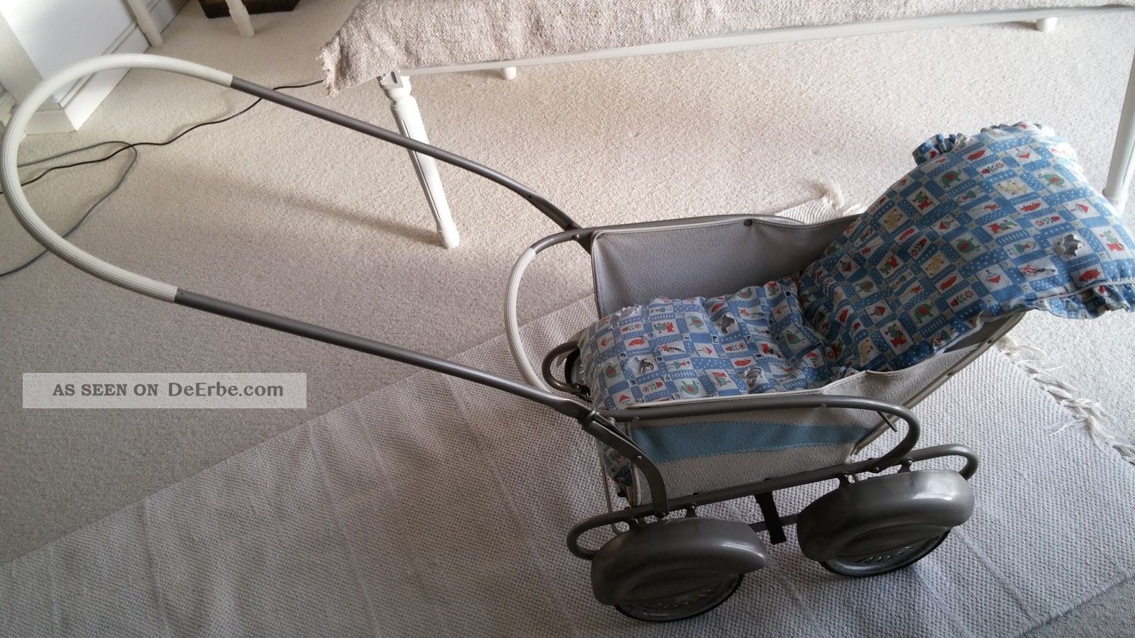 Orginal 50er Jahre Puppen Sportwagen Puppenwagen Puppenwagen Bild