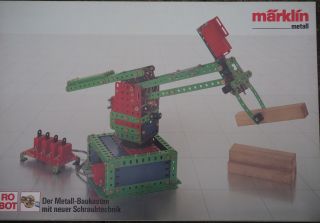 Märklin Roboterbaukasten No.  1007 Aus Erstbesitz Und Unbespielt Bild