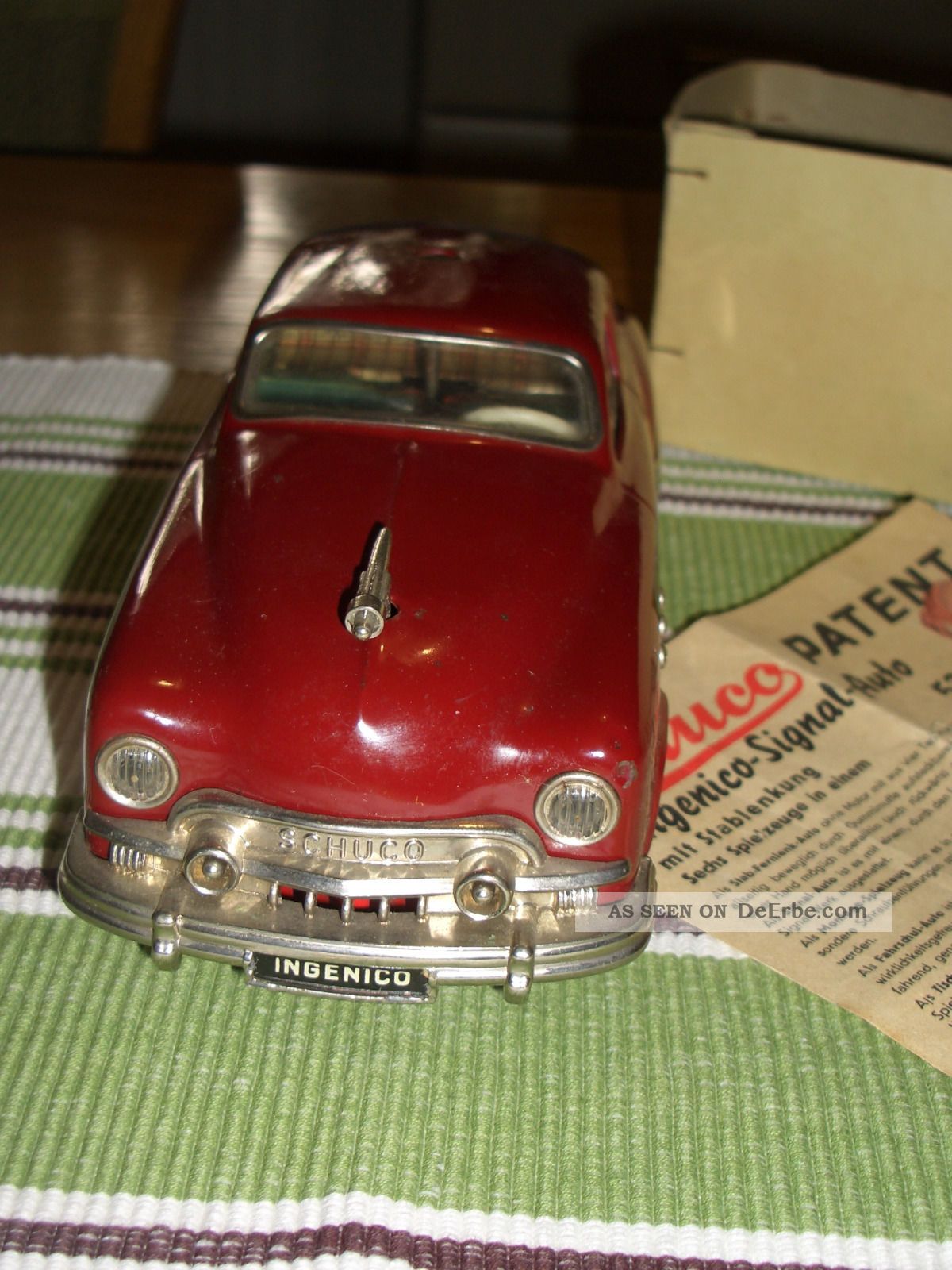 Schuco Patent 5335 Ingenico - Signal - Auto Original, gefertigt 1945-1970 Bild