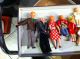 10 Stück Alte Mini BiegepÜppchen Familie Puppenstube Sammlung Vintage Original, gefertigt vor 1970 Bild 9