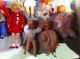 10 Stück Alte Mini BiegepÜppchen Familie Puppenstube Sammlung Vintage Original, gefertigt vor 1970 Bild 3