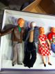 10 Stück Alte Mini BiegepÜppchen Familie Puppenstube Sammlung Vintage Original, gefertigt vor 1970 Bild 7
