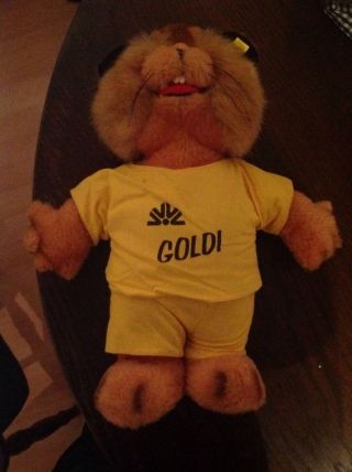 Steiff Goldi 7955/32 70/80iger Jahre Commerzbank Werbefigur Stofftier Hamster Bild