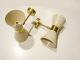 Stilnovo Wandlampen Paar Italy Wall Lamps 50er Sarfatti Lelli Arredoluce Ära 1950-1959 Bild 1