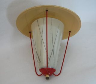Stilnovo Deckenlampe Flurlampe Küchenlampe Hängelampe 50er - Jahre Bild