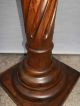 Jugendstil Blumensäule Blumenständer Säule Nussbaum Um 1900 Antike Originale vor 1945 Bild 7