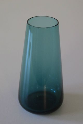 Kl.  Rauchglas - Vase,  Turmalin,  10,  5 Cm Höhe,  Aus Nachlass,  Guter Erhaltgungszustand Bild