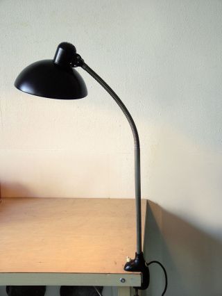 Lampe Bauhaus Christian Dell Idell Kaiser Klemmleuchte Schreibtischlampe Kandem Bild