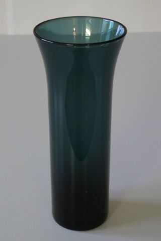 Rauchglas - Vase,  Turmalin,  19 Cm Höhe,  Aus Nachlass,  Guter Erhaltungszustand Bild
