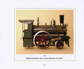 Historische Spiritus - Lokomotiven,  Spielzeug - Eisenbahnen Im 19.  Jahrhundert Bild