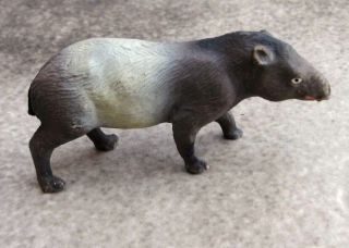 Alte Tapir - Masse - Tier - Figur Vermutlich Von Elastolin Von Ca.  1960 Bild