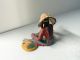 Elastolin Indianer Häupling Sitzend Mit Friedenspfeife Kunststofffigur Gefertigt nach 1945 Bild 1