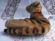 Steiff Tiger Liegender Tiger Bengal Kleiner Knopf Fahne 2317,  00 Brustschild Tiere Bild 2