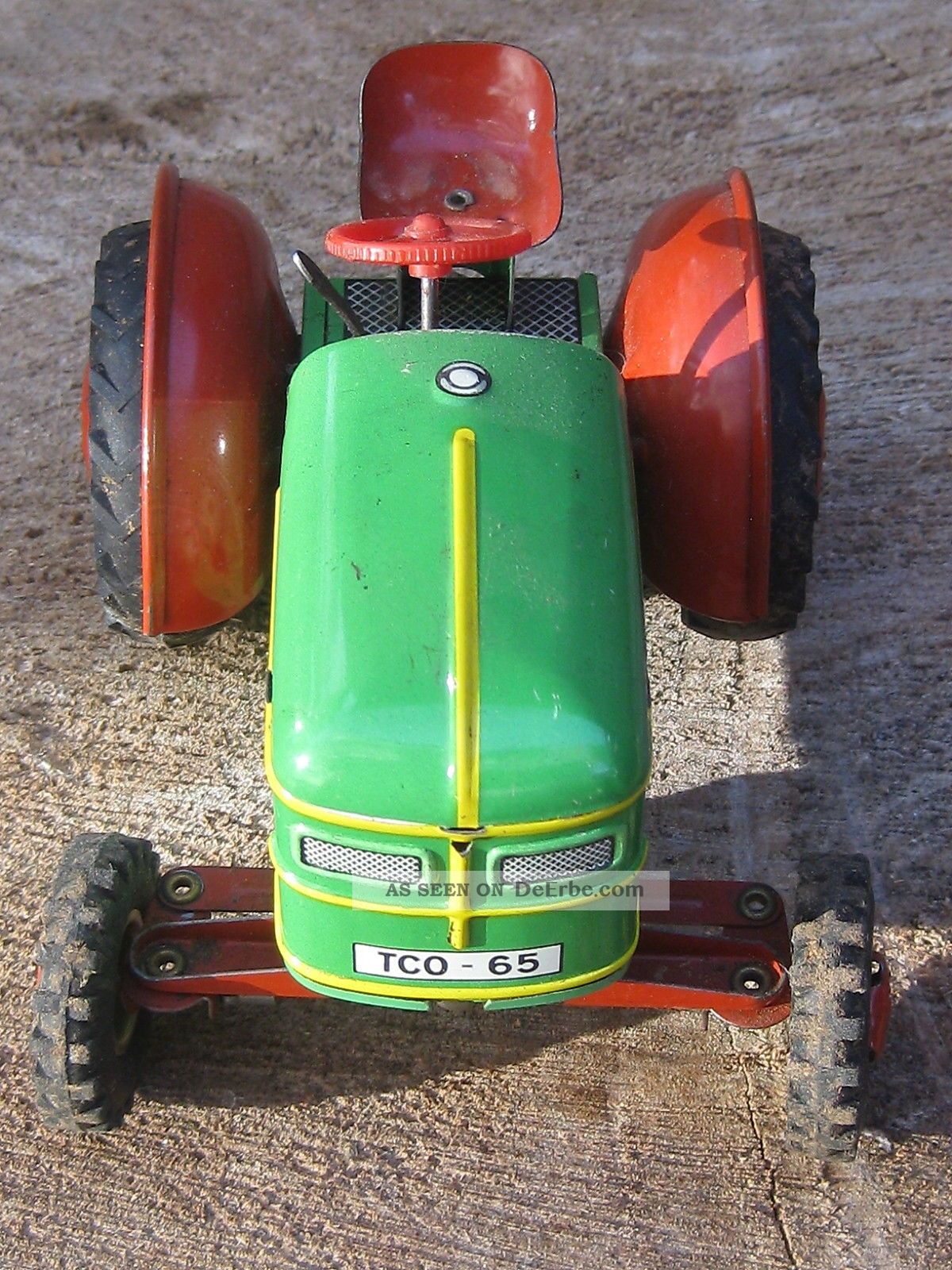 Antikspielzeug Tipco Traktor Aus Den 50ern