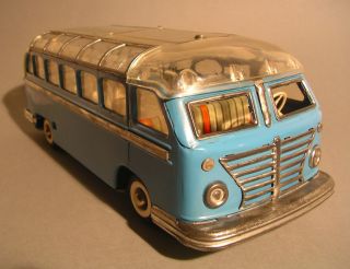 Günthermann Germany Tin Toy Bus Coach Omnibus Autobus 1950s Blech Gunthermann Bild