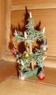 Uralter Kleiner Weihnachtsbaum FÜr Die Puppenstube,  Ca.  1940 Original, gefertigt vor 1970 Bild 1