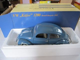 Vw Käfer 1200 Baujahr 1949 1 : 17 - Modelauto - Deko - Sammelobjekt M.  Beweg.  Teilen Bild